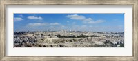 Ariel View Of The Western Wall, Jerusalem, Israel Fine Art Print