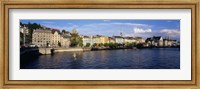 Switzerland, Zurich, Limmat River Fine Art Print