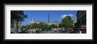 France, Paris, Avenue de Tourville Fine Art Print