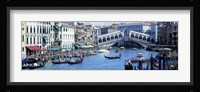 Rialto Bridge & Grand Canal Venice Italy Fine Art Print