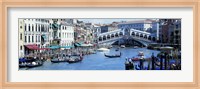 Rialto Bridge & Grand Canal Venice Italy Fine Art Print