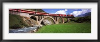 Railroad Bridge, Andermatt, Switzerland Fine Art Print