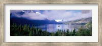 St Mary Lake, Glacier National Park, Montana, USA Fine Art Print
