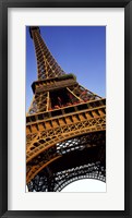 Low angle view of a tower, Eiffel Tower, Paris, Ile-de-France, France Fine Art Print
