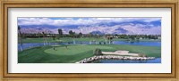 Golf Course, Palm Springs, California, USA Fine Art Print