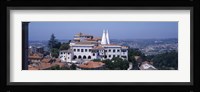 Palace in a city, Palacio Nacional De Sintra, Sintra, Lisbon, Portugal Fine Art Print