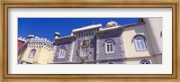 Low angle view of a palace, Palacio Nacional Da Pena, Sintra, Lisbon, Portugal Fine Art Print