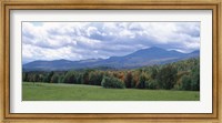 Clouds over a grassland, Mt Mansfield, Vermont, USA Fine Art Print