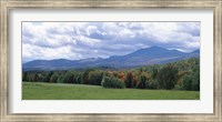 Clouds over a grassland, Mt Mansfield, Vermont, USA Fine Art Print