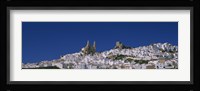 Low angle view of a town, Olvera, One of the White Villages of Andalucia, Cadiz Province, Spain Fine Art Print