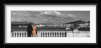 Couple at Leman Geneva Switzerland Fine Art Print