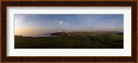 Golf course with a lighthouse in the background, Turnberry, South Ayrshire, Scotland Fine Art Print