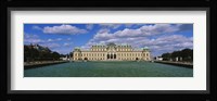 Facade of a palace, Belvedere Palace, Vienna, Austria Fine Art Print
