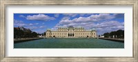 Facade of a palace, Belvedere Palace, Vienna, Austria Fine Art Print
