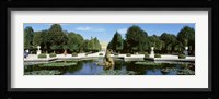Schonbrunn Palace grounds, Vienna, Austria Fine Art Print