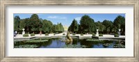 Schonbrunn Palace grounds, Vienna, Austria Fine Art Print