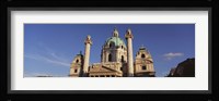 Austria, Vienna, Facade of St. Charles Church Fine Art Print