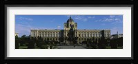 Facade of a museum, Museum Of Fine Arts, Vienna, Austria Fine Art Print