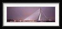 Erasmus Bridge, Rotterdam, Holland, Netherlands Fine Art Print