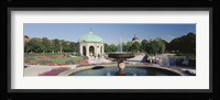 Germany, Munich, Hofgarten, Tourist sitting in the park Fine Art Print