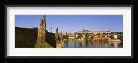 Close up of Charles Bridge, Prague, Czech Republic Fine Art Print