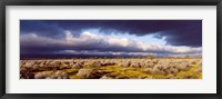 Clouds, Mojave Desert, California, USA Fine Art Print