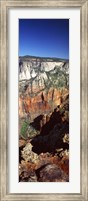 End of road to Zion Narrows, Zion National Park, Utah, USA Fine Art Print