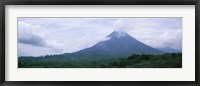 Clouds over a mountain peak, Arenal Volcano, Alajuela Province, Costa Rica Fine Art Print