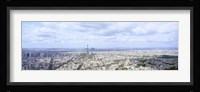 High angle view of Eiffel Tower, Paris, France Fine Art Print