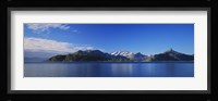 Lake on mountainside, Sorfolda, Bodo, Nordland, Norway Fine Art Print