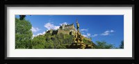 Low Angle View of Edinburgh Castle, Edinburgh, Scotland Fine Art Print