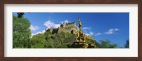 Low Angle View of Edinburgh Castle, Edinburgh, Scotland Fine Art Print