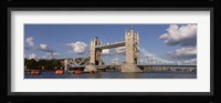 Bridge Over A River, Tower Bridge, Thames River, London, England, United Kingdom Fine Art Print