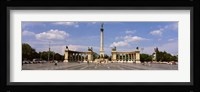 Hero Square, Budapest, Hungary Fine Art Print