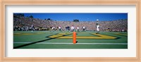 Football Game, University Of Michigan, Ann Arbor, Michigan, USA Fine Art Print