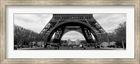 Low section view of a tower, Eiffel Tower, Paris, France Fine Art Print