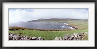 UK, Ireland, Kerry County, Rocks on Greenfields Fine Art Print