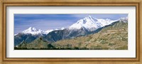 Mountains, Canton Of Valais, Switzerland Fine Art Print