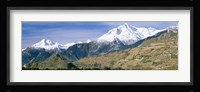 Mountains, Canton Of Valais, Switzerland Fine Art Print