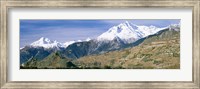 Mountains, Canton Of Valais, Switzerland Fine Art Print