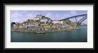 Buildings at the waterfront, Oporto, Douro Litoral, Portugal Fine Art Print