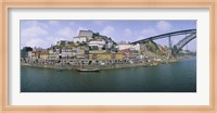 Buildings at the waterfront, Oporto, Douro Litoral, Portugal Fine Art Print