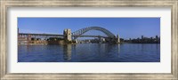 Bridge across the sea, Sydney Harbor Bridge, Sydney, New South Wales, Australia Fine Art Print