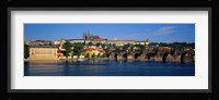Vitava River Charles Bridge Prague Czech Republic Fine Art Print