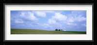 Panoramic view of a landscape, Marshall County, Iowa, USA Fine Art Print