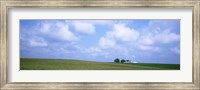 Panoramic view of a landscape, Marshall County, Iowa, USA Fine Art Print