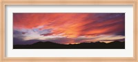 Sunset over Black Hills National Forest Custer Park State Park SD USA Fine Art Print