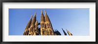 Low angle view of a church, Sagrada Familia, Barcelona, Spain Fine Art Print