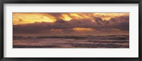 Clouds over the ocean, Pacific Ocean, California, USA Fine Art Print