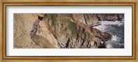 USA, California, Big Sur, Pacific Coast Highway 1, High angle view of freeway Fine Art Print